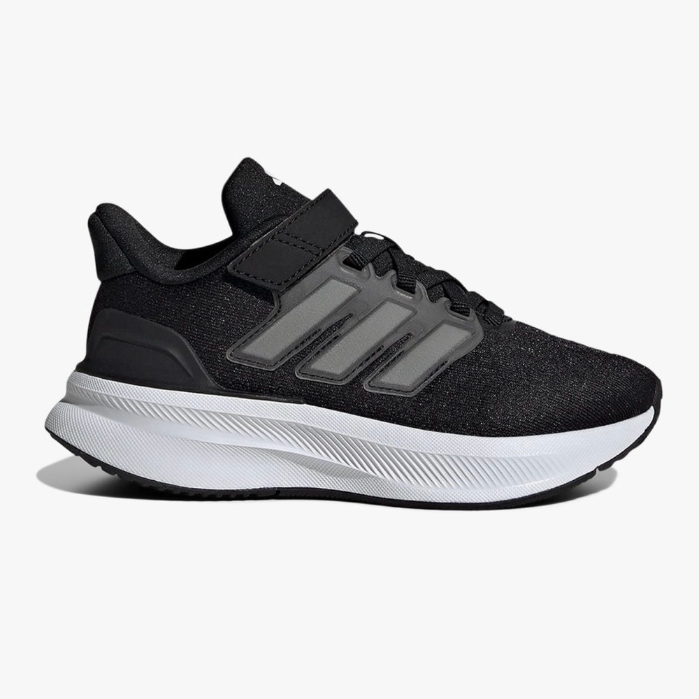 Adidas Kids Ultrabounce 5 Elastic Lace Black Size 12